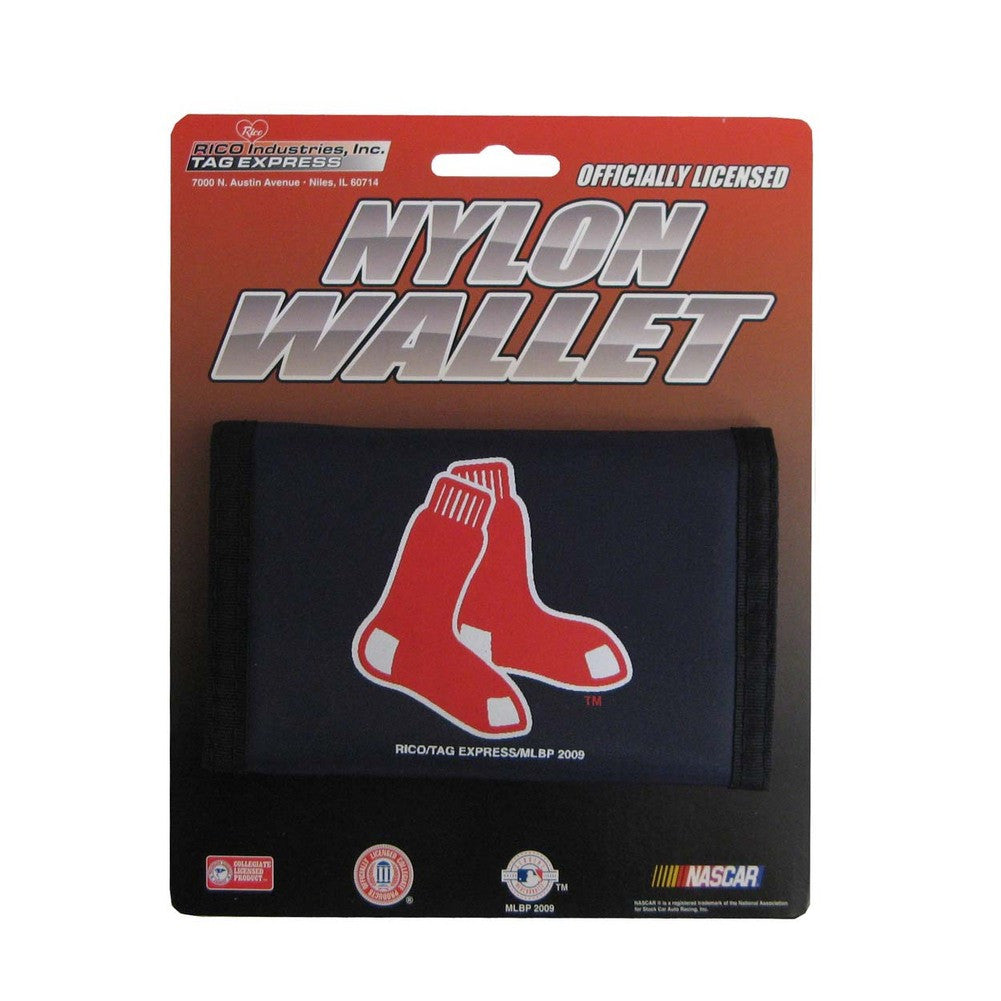 Nylon Mlb Wallets - Boston Red Sox