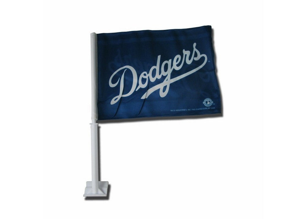 Car Flag By Rico - Mlb - Los Angeles Dodgers