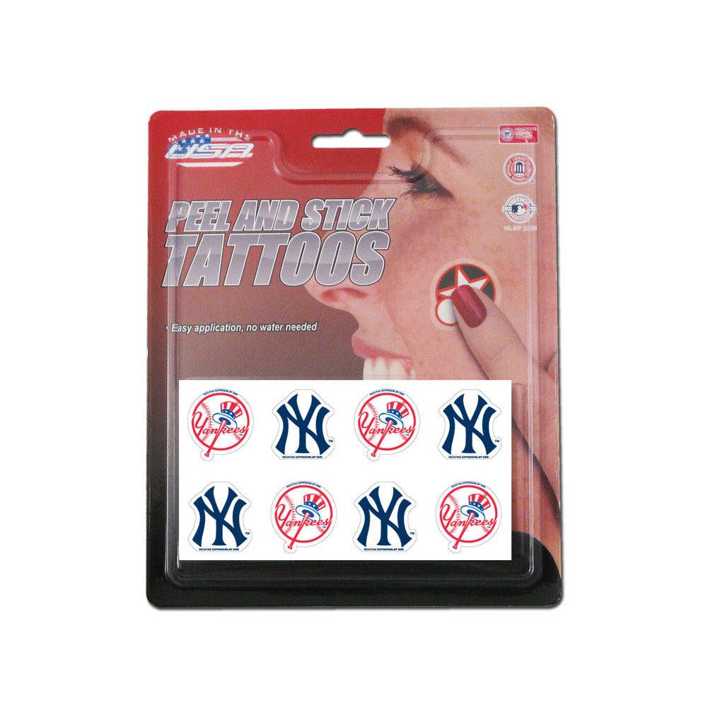 Rico Mlb Tattoo Pack - New York Yankees