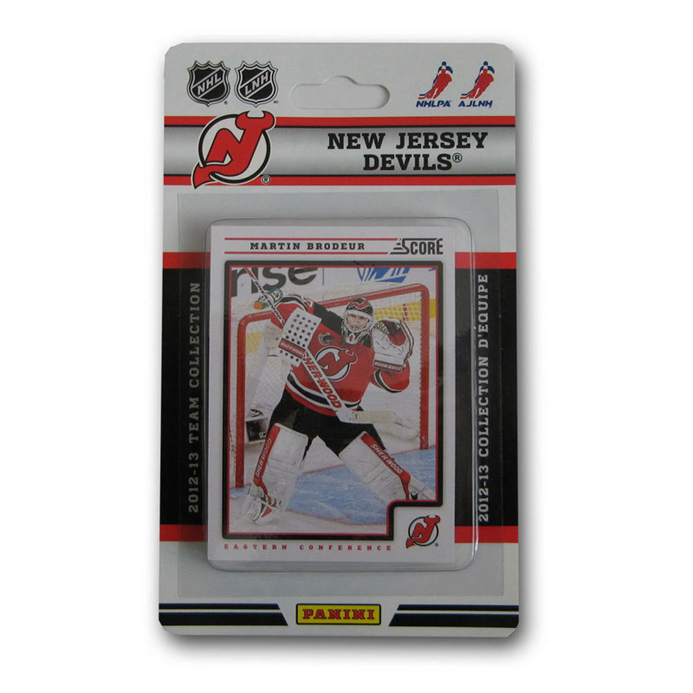 2012/13 Score Nhl Team Set - New Jersey Devils