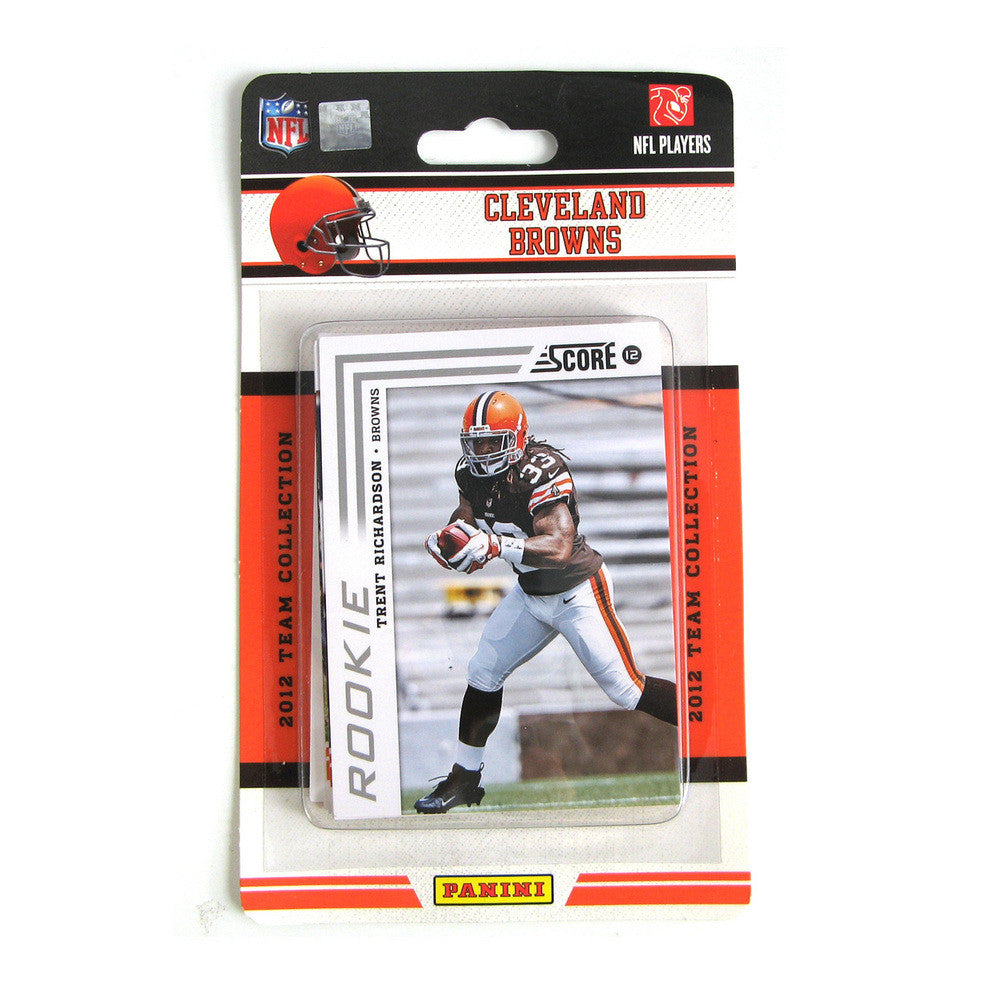 2012 Score Nfl Team Set - Cleveland Browns