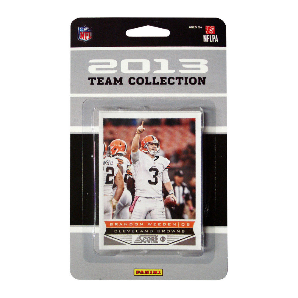 2013 Score Nfl Team Set Browns