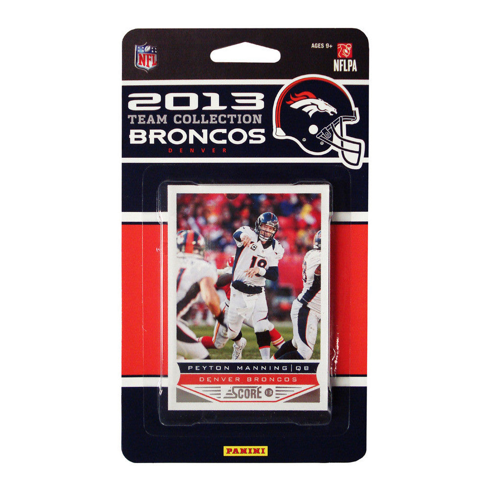 2013 Score Nfl Team Set Broncos