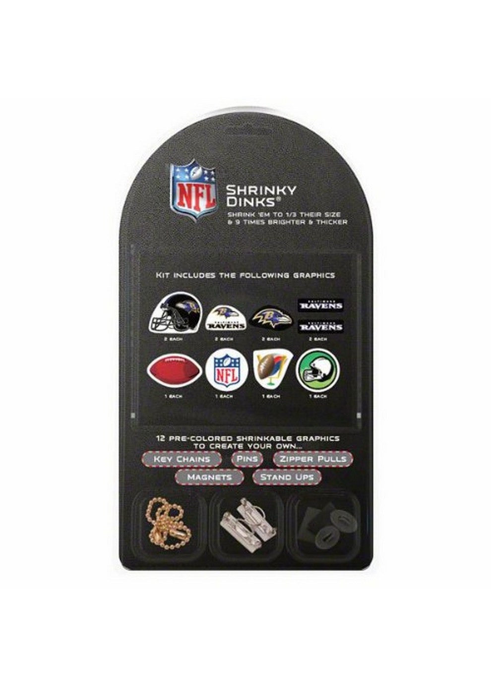 Baltimore Ravens Shrinky Dinks