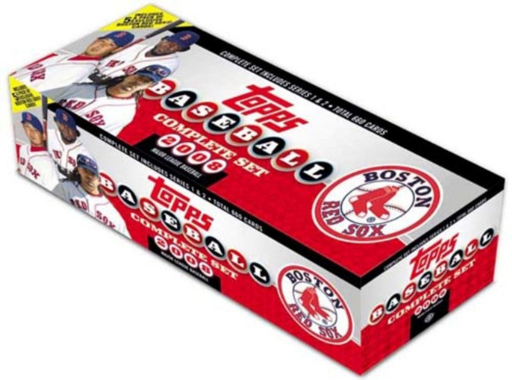 2008 Topps Mlb Complete Factory Set - Boston Red Sox