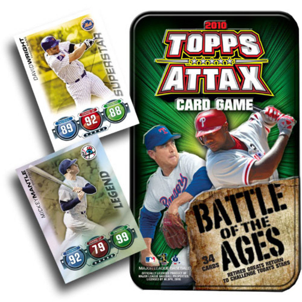 2010 Topps Attax Battle Of The Ages Tin
