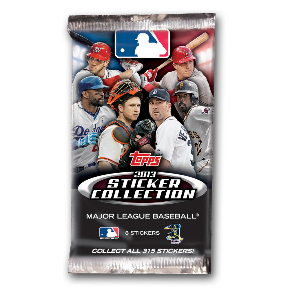 2013 Topps Sticker Individual Pack - Mlb