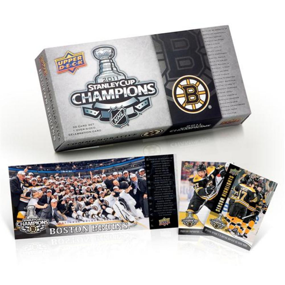 2010/11 Upper Deck Stanley Cup Champs Boston Bruins Boxed Set