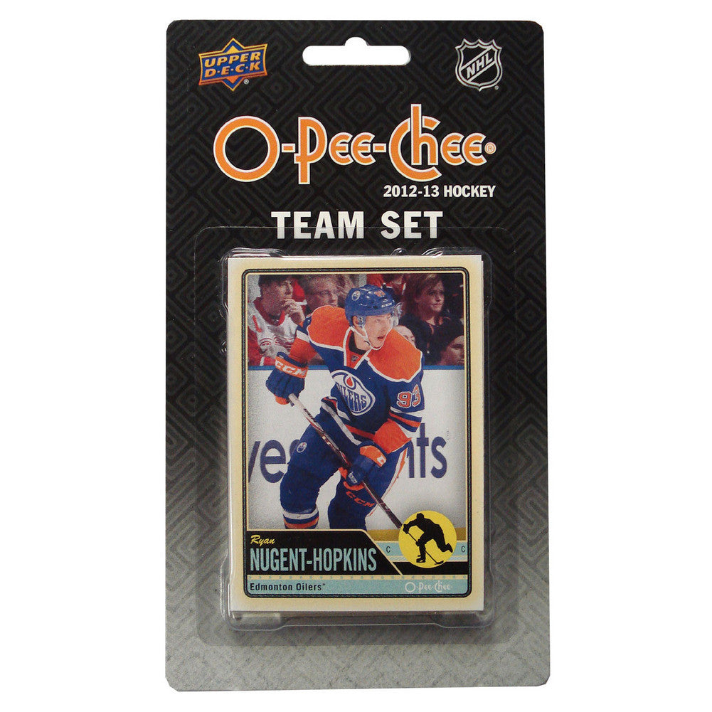 2012/13 Upper Deck O-pee-chee Team Card Set (17 Cards) - Edmonton Oilers