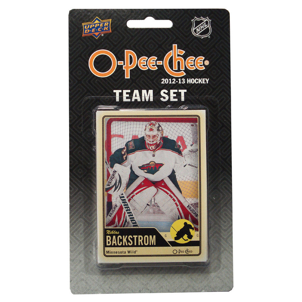 2012/13 Upper Deck O-pee-chee Team Card Set (17 Cards) - Minnesota Wild