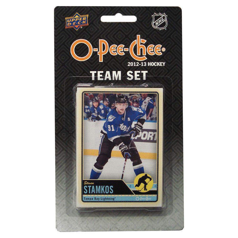 2012/13 Upper Deck O-pee-chee Team Card Set (17 Cards) - Tampa Bay Lightning