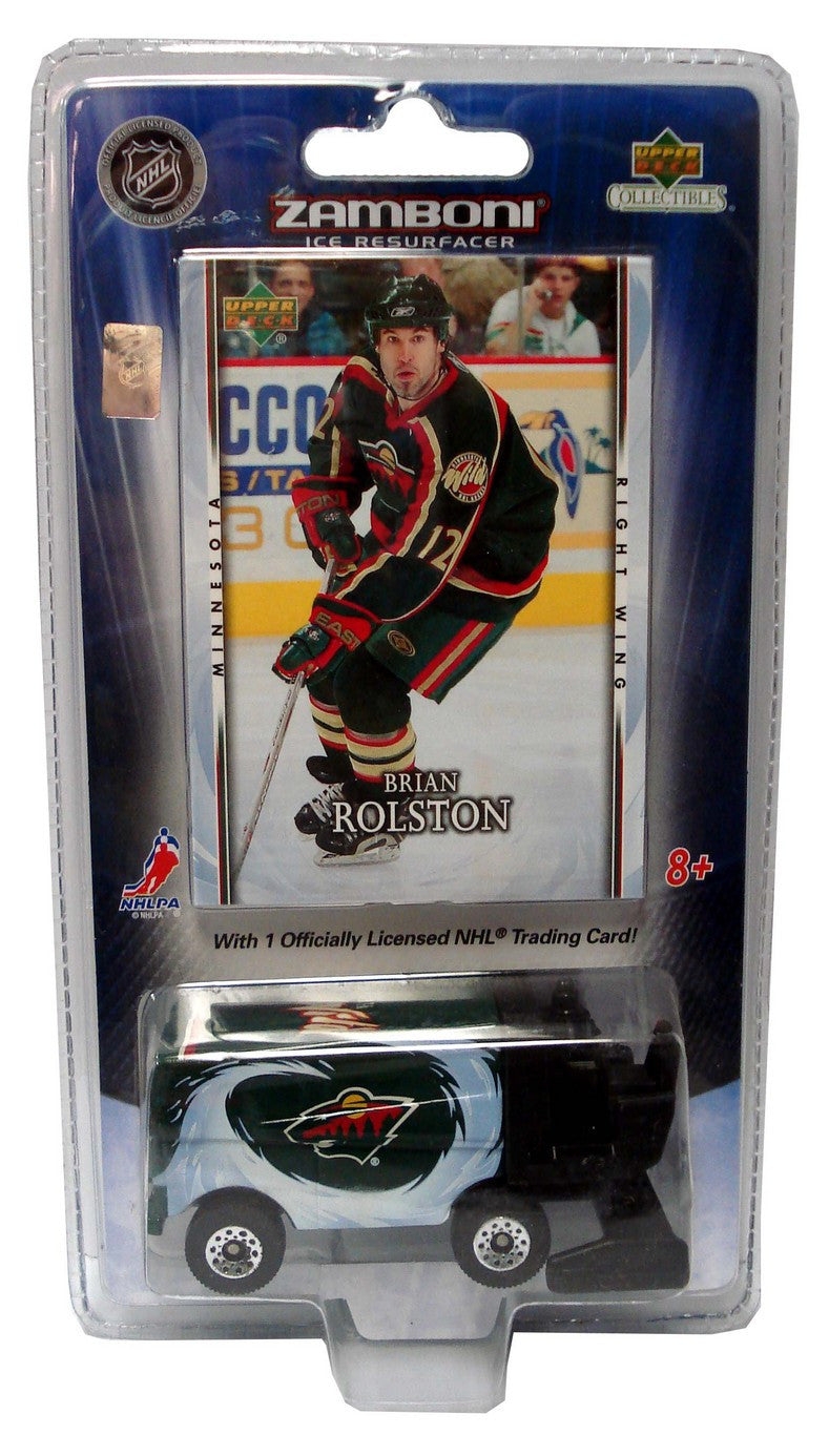 2007/8 Nhl Zamboni - Minnesota Wild With A Brian Rolston Card