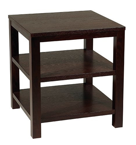 Office Star Ave Six Mrg09s-esp Merge 20" Square End Table