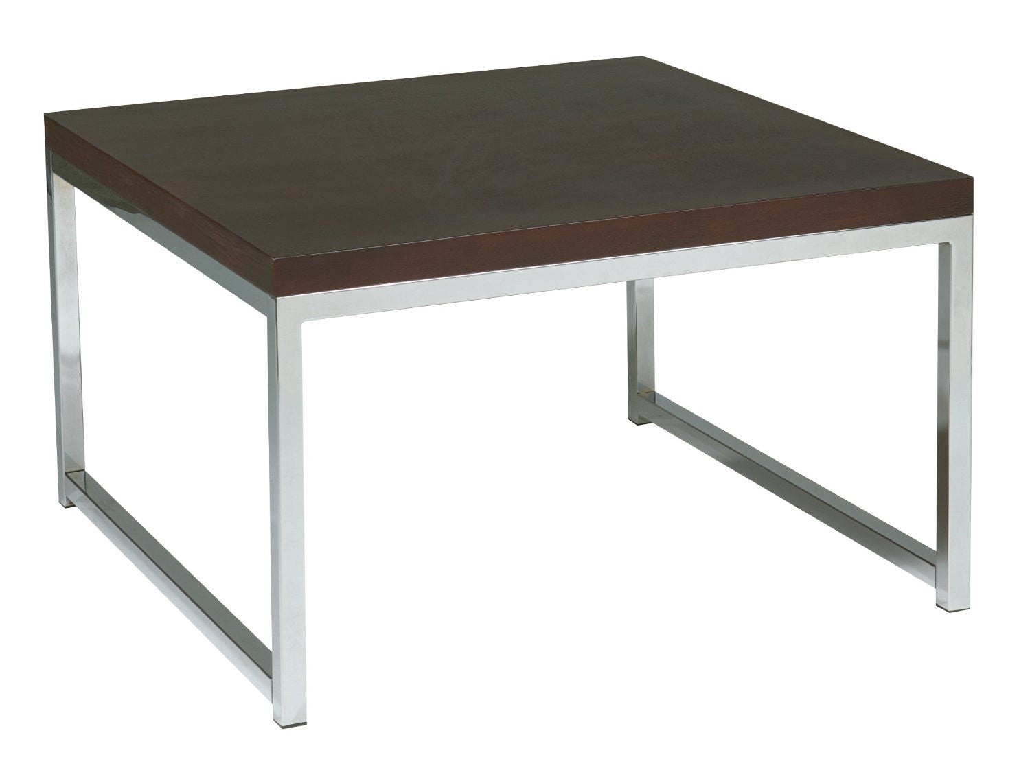 Office Star Ave Six Wst17 Wall Street 28" Accent/corner Table In Espresso