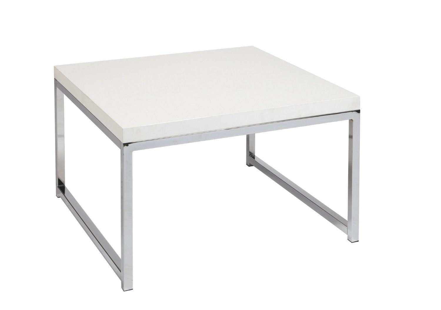 Office Star Ave Six Wst17-wh Wall Street 28" Accent/corner Table In White