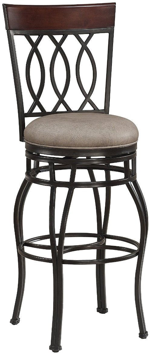 American Heritage Billiards 126111 Bella Counter Height Stool In Aged Sienna