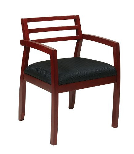 Osp Furniture Nap91chy-3 Napa Cherry Guest Chair With Wood Back (1-pack)