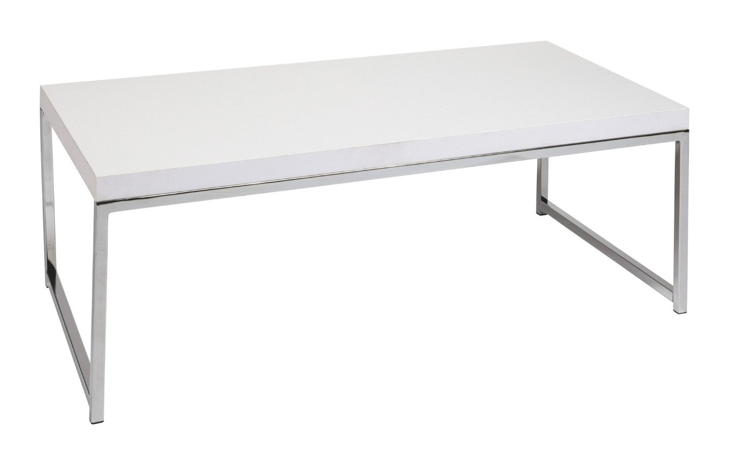 Office Star Ave Six Wst12-wh Wall Street Coffee Table In White