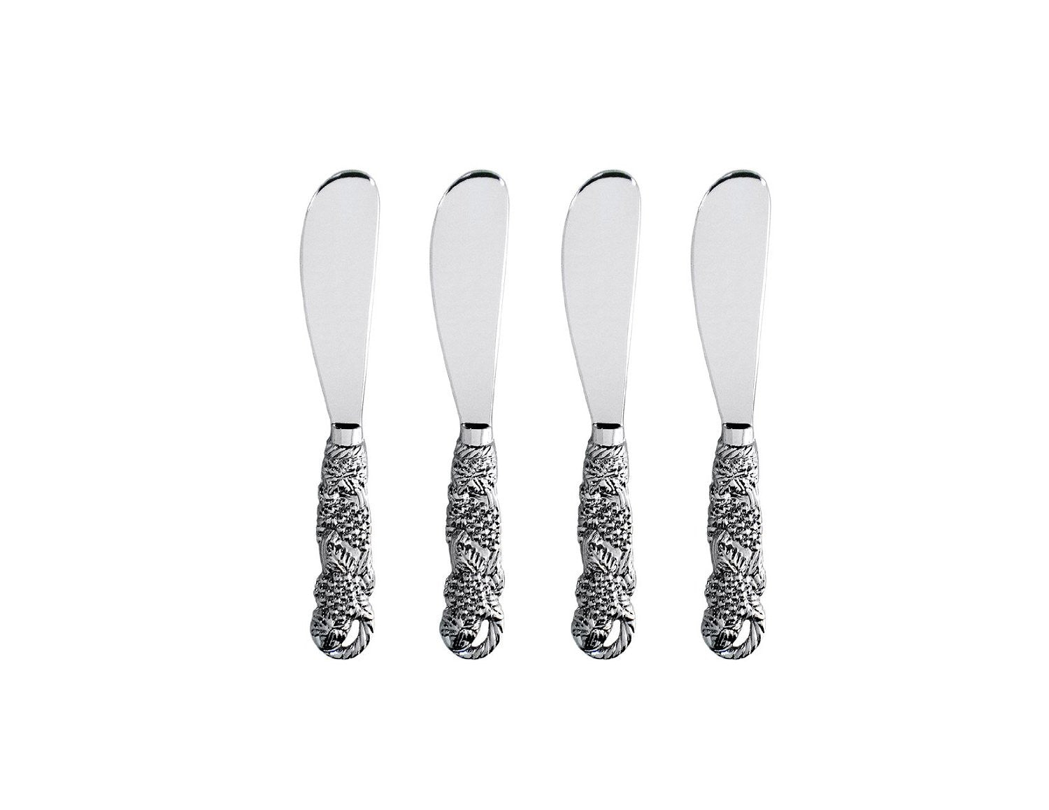 Epicureanist Ep-chspread01 Vineyard Cheese Spreaders (set Of 4)