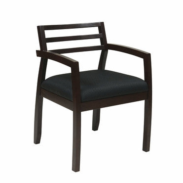 Osp Furniture Nap91esp-3 Napa Espresso Guest Chair With Wood Back (1-pack)
