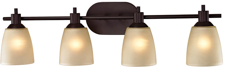 Cornerstone 1304bb/10 Jackson 4 Light Bath Bar In Oil Rubbed Bronze