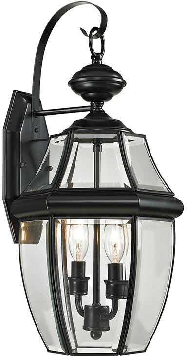 Cornerstone 8602ew/60 Ashford 2 Light Exterior Coach Lantern In Black