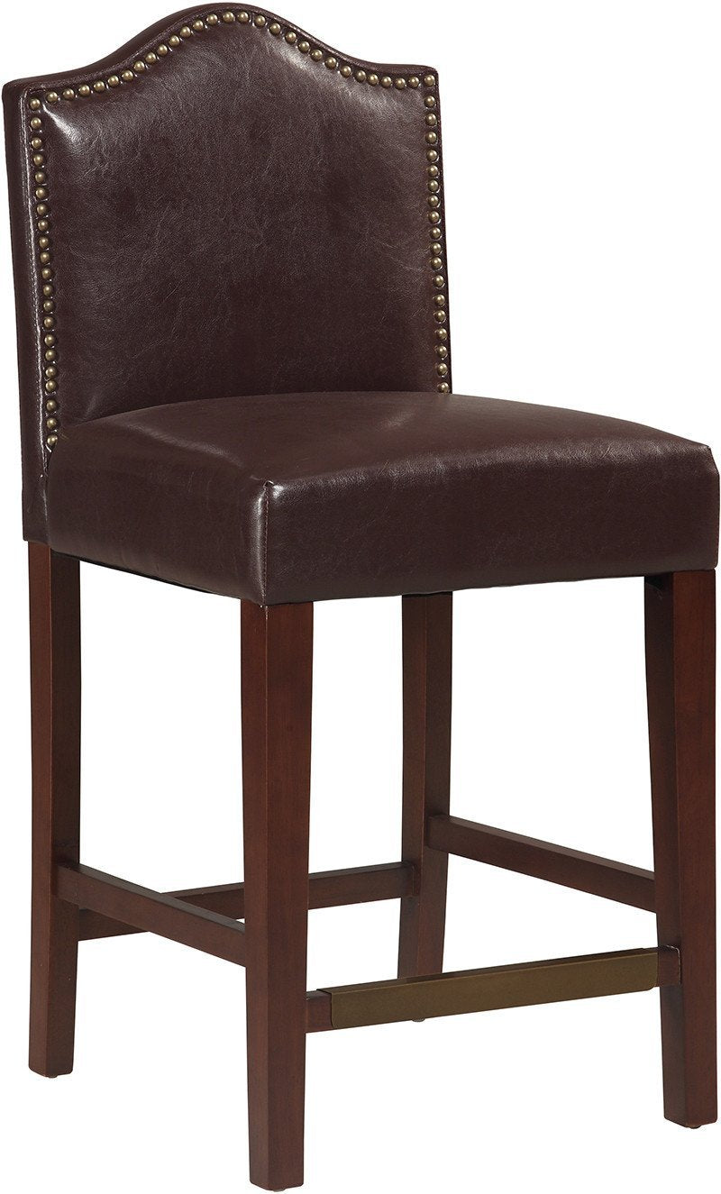 Linon 022603bber01u Manor Counter Stool Blackberry