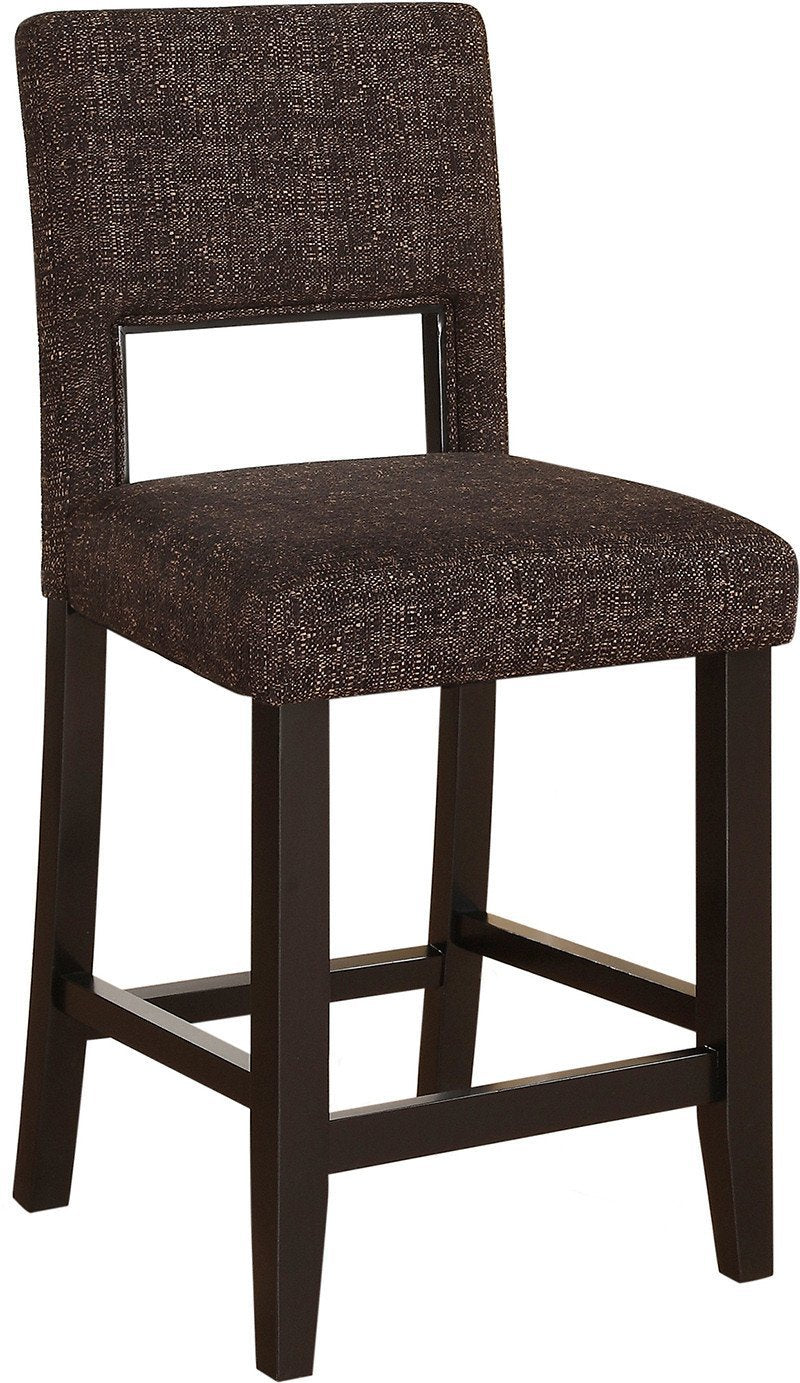 Linon 14053brntw01u Vega Counter Stool Myrtle Jet