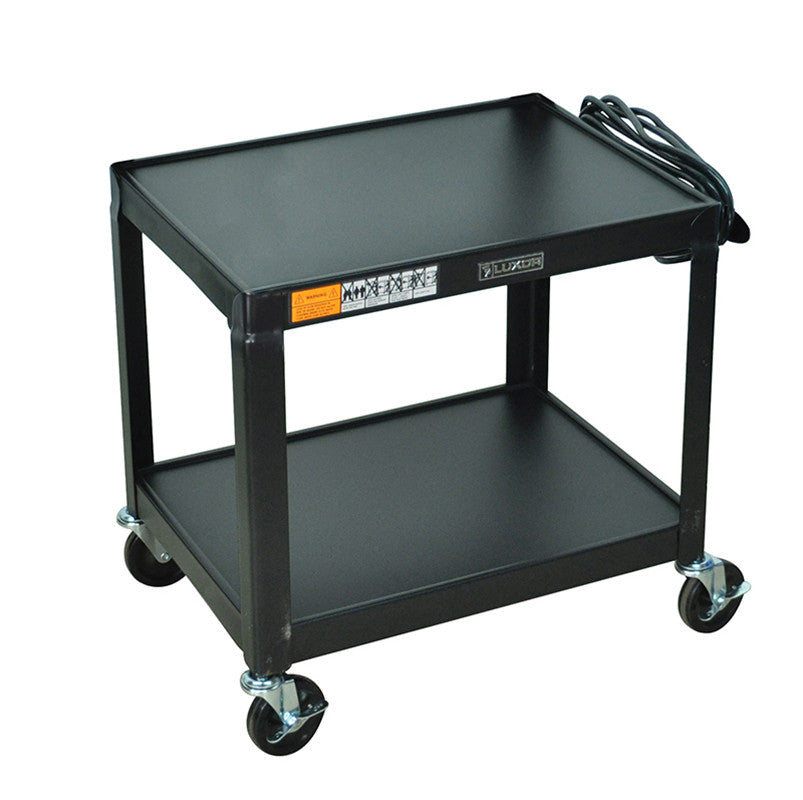 Luxor Av26 Luxor Black Metal Av Cart