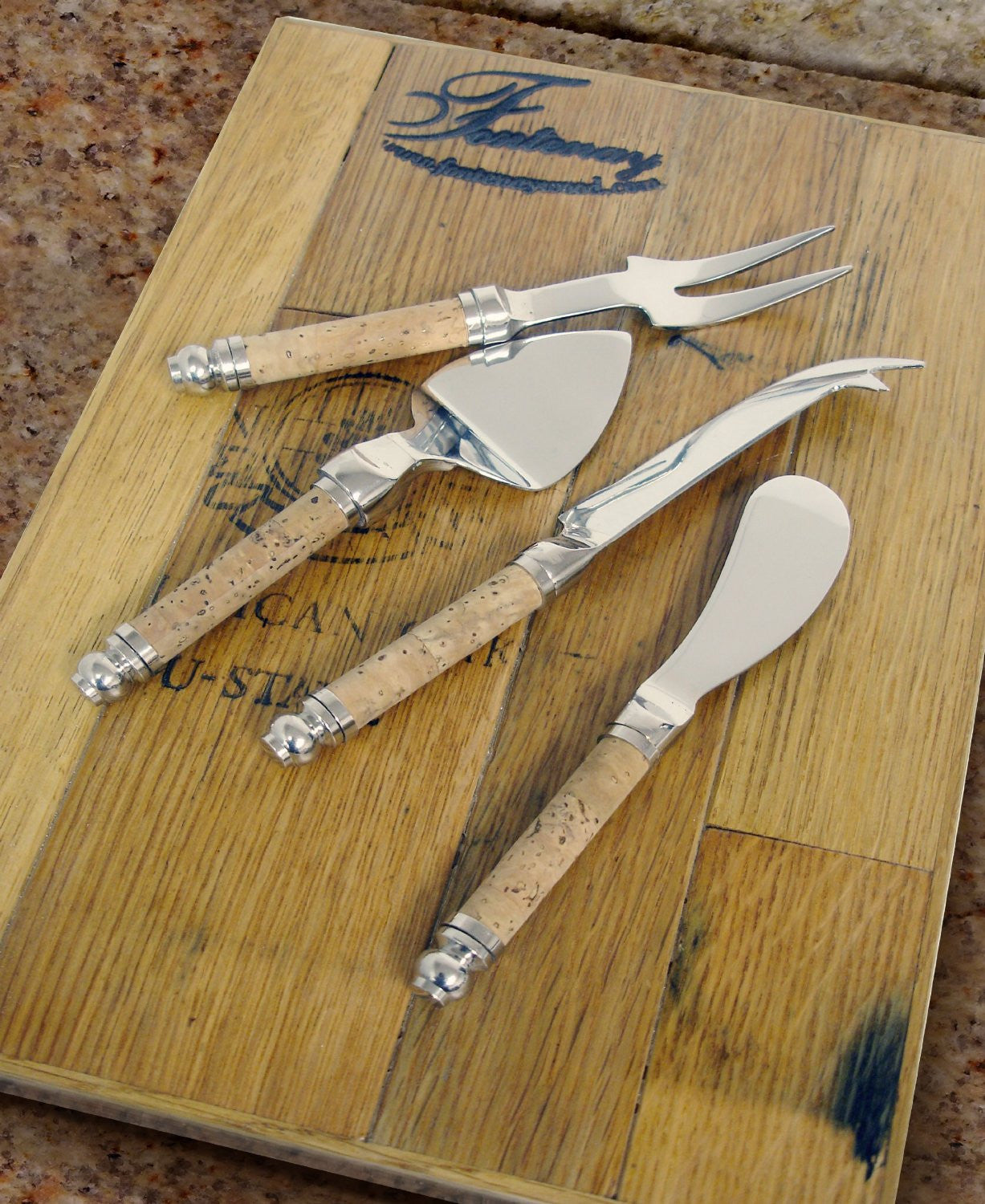 Epicureanist Ep-ckknives Cheese Knives (set Of 4)