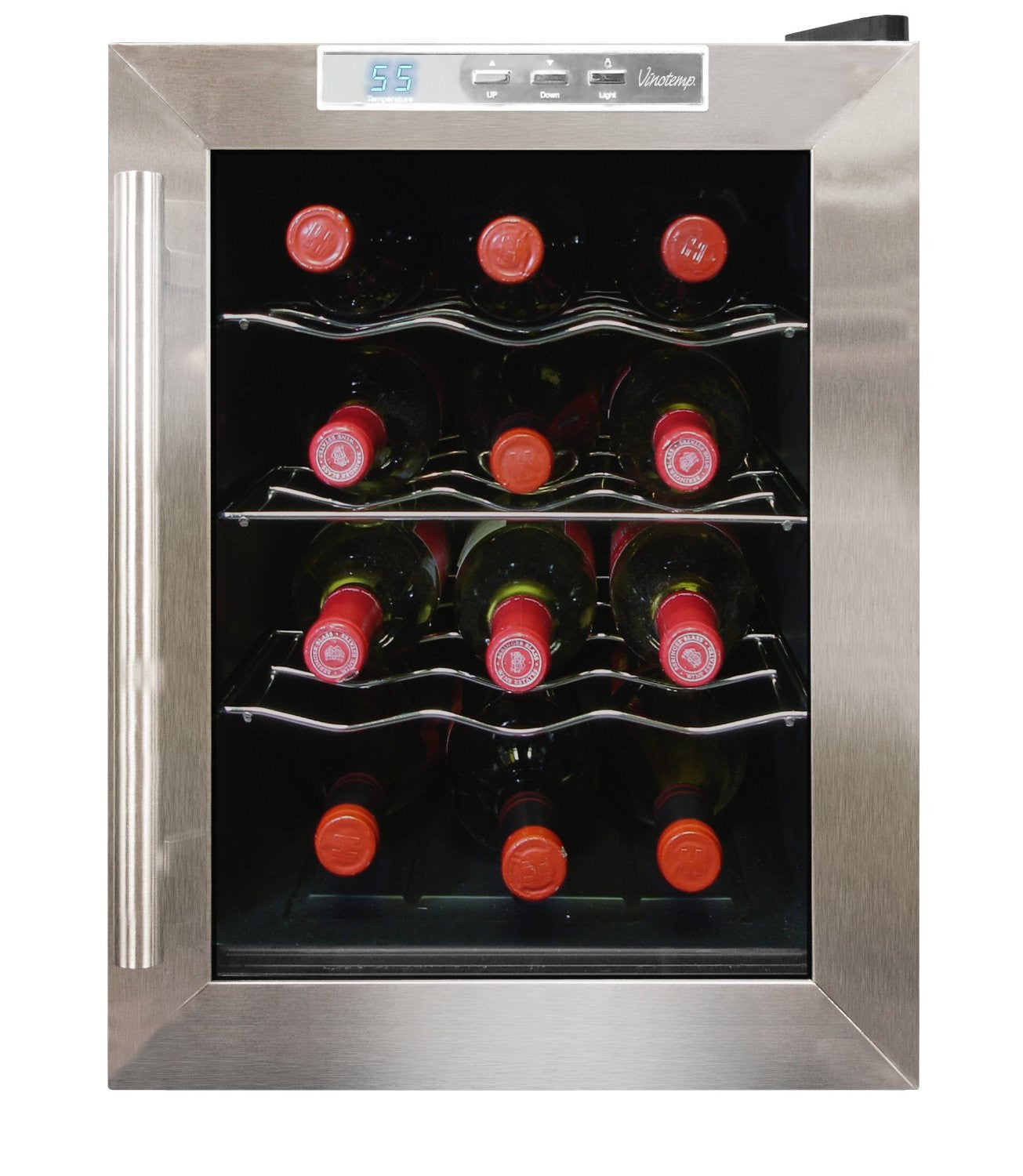 Vinotemp Vt-12teds 12-bottle Thermoelectric Wine Cooler