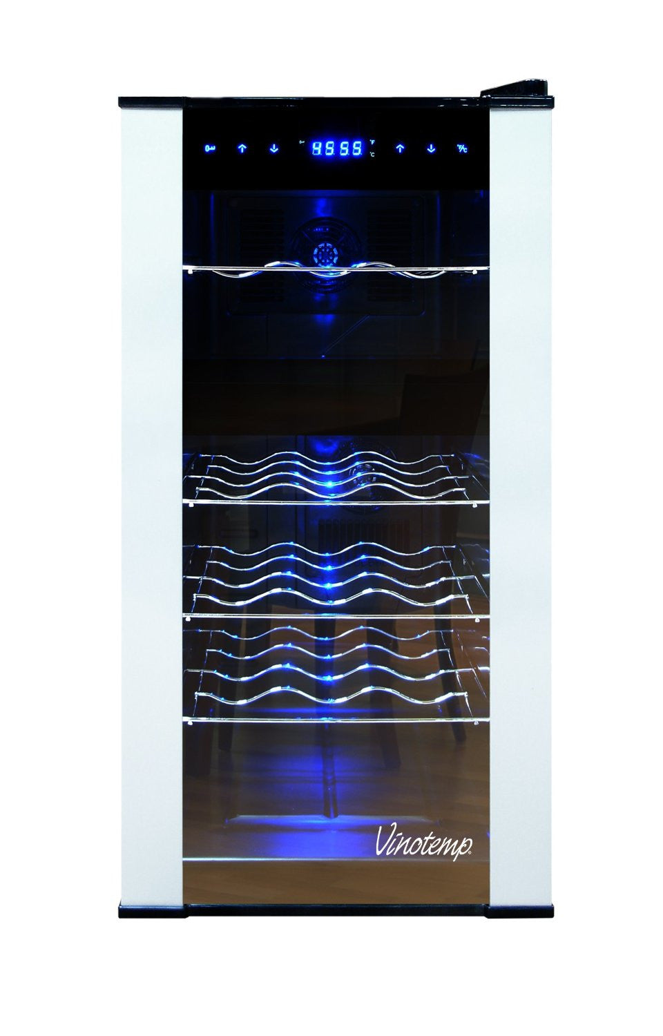 Vinotemp Vt-18pted-2z 18 Bottle Dual-zone Thermoelectric Wine Cooler