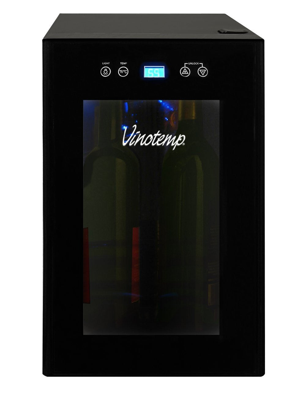 Vinotemp Vt-8tedts-id 8-bottle Thermoelectric Wine Cooler