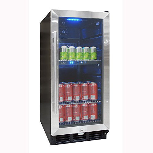 Vinotemp Vt-bc32sb-id Vt-32 Beverage Cooler With Interior Display
