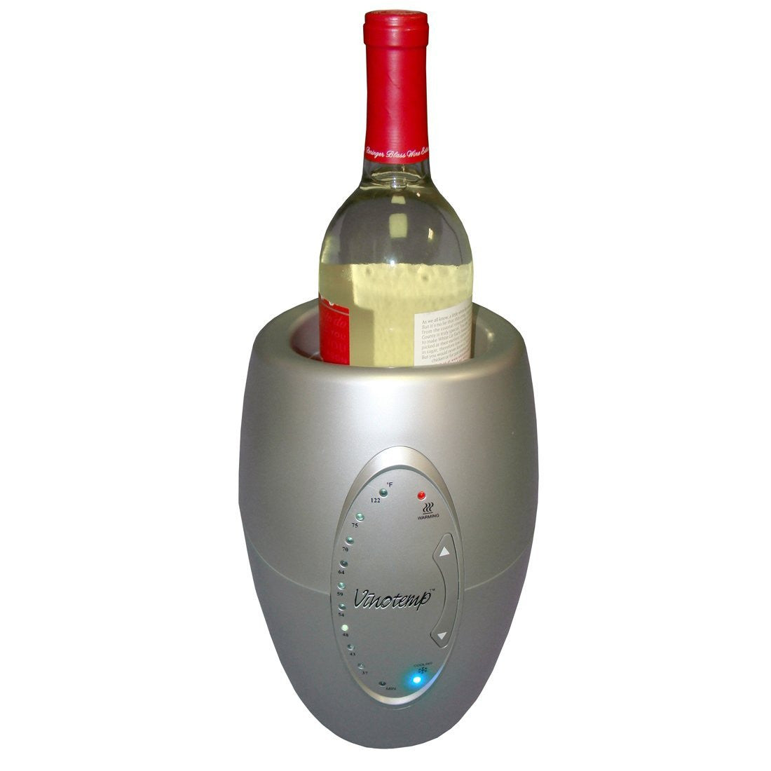 Vinotemp Vt-chiller Slvr Single Bottle Wine Chiller