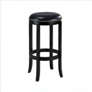 Boraam 33624 24" Cordova Swivel Stool, Black