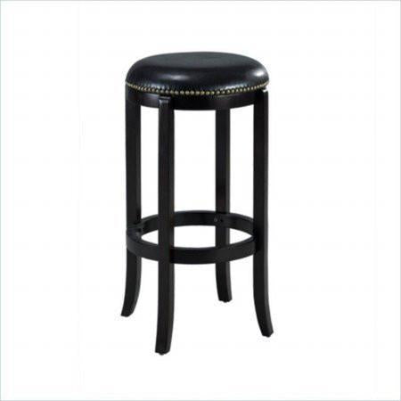 Boraam 33629 29" Cordova Swivel Stool, Black