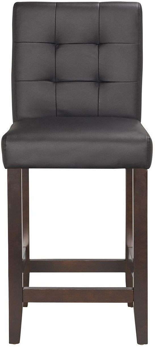 Boraam 82129 29" Lyon Parson Barstool, Set Of 2, Black