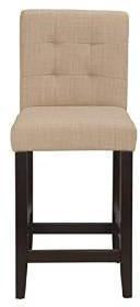 Boraam 82424 24" Lyon Parson Counterstool, Set Of 2, Khaki