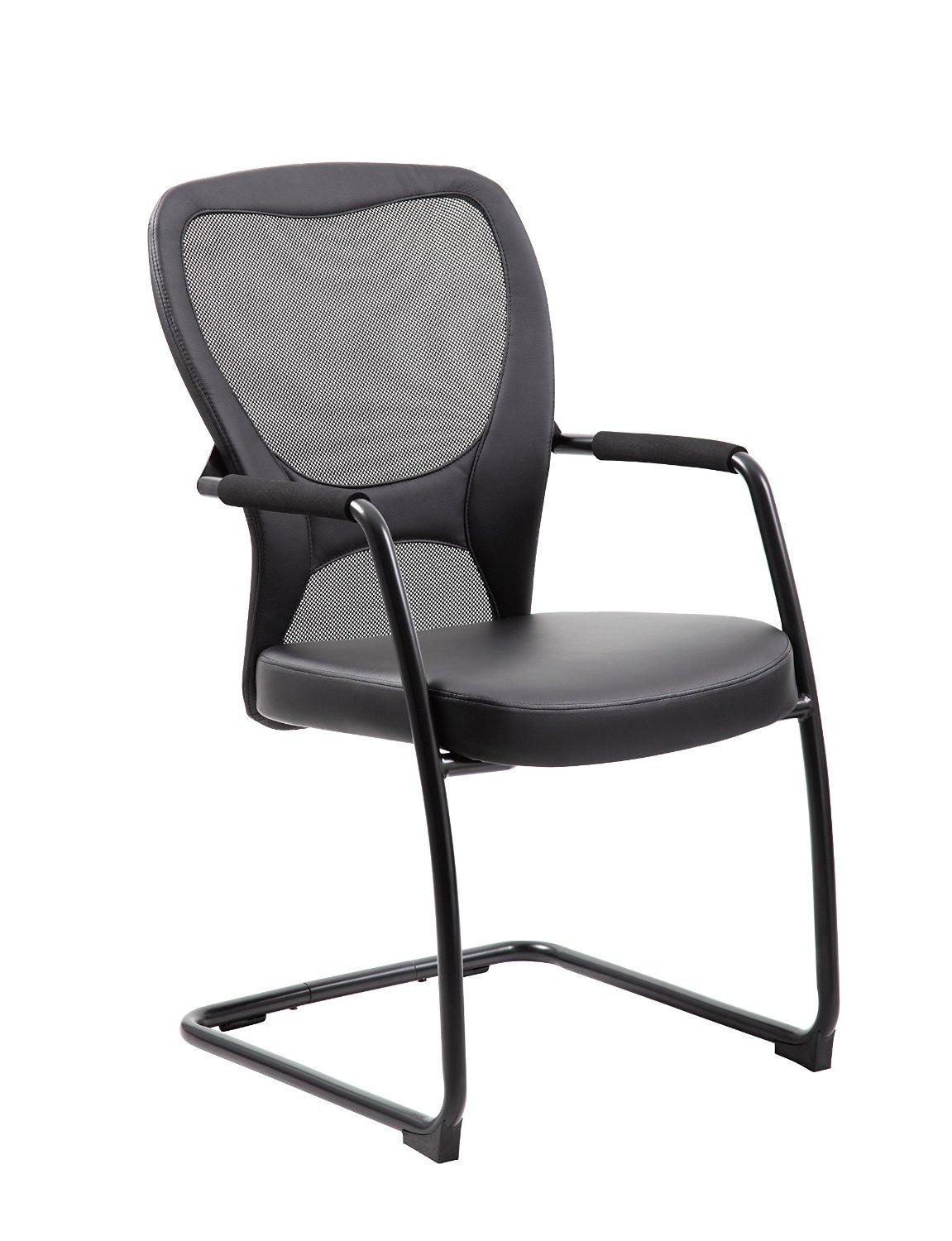 Boss Office Products B6509-bk Boss Mesh Guest Chair