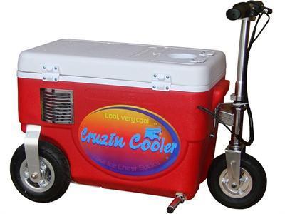 Cruzin Cooler Cs-1000_red Cooler Scooter 1000w Red