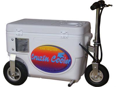 Cruzin Cooler Cs-1000_white Cooler Scooter 1000w White