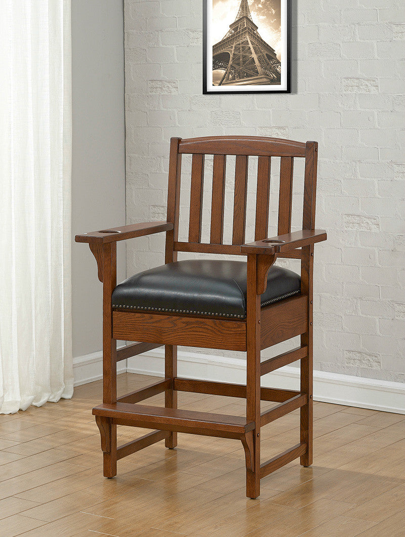 American Heritage Billiard 100610vo King Chair In Vintage Oak