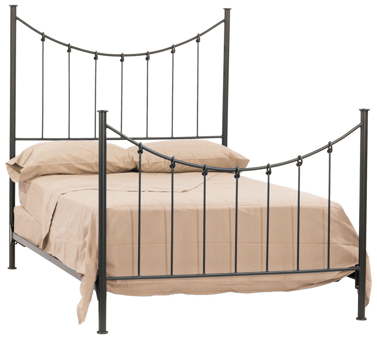 Stone County Ironworks 900-776 Knot Iron Twin Bed