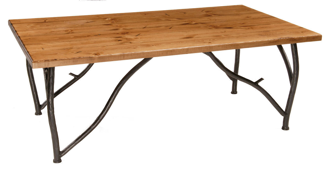 Stone County Ironworks 903-022-dpn Woodland Cocktail Table