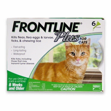 Frontline Plus Cats (6 Tubes)