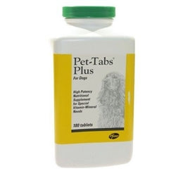 Pet-tabs Plus Vit Mineral Supplement, 180 Tablets