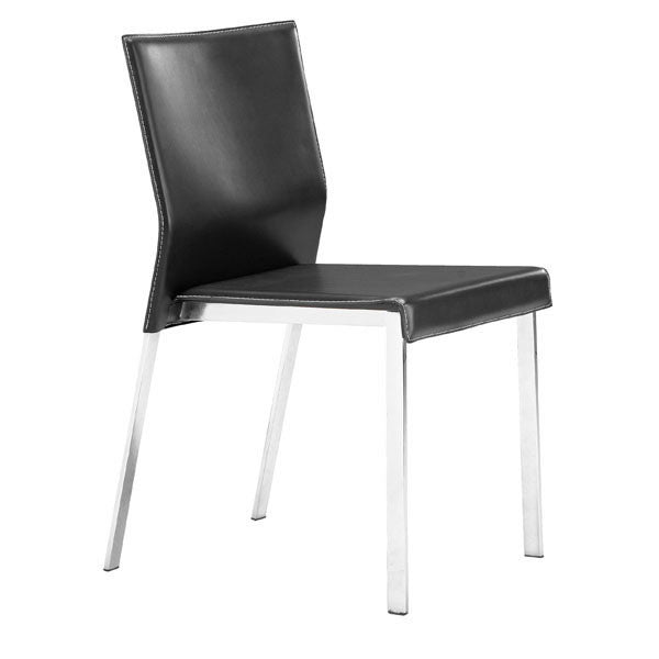 Zuo 109100 Boxter Dining Chair Black - Set Of 2