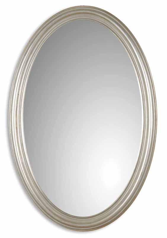 Uttermost 08601 P Franklin Oval Silver U Mirrors