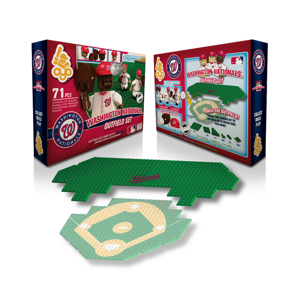 Oyo Mlb Outfield Set - Washington Nationals